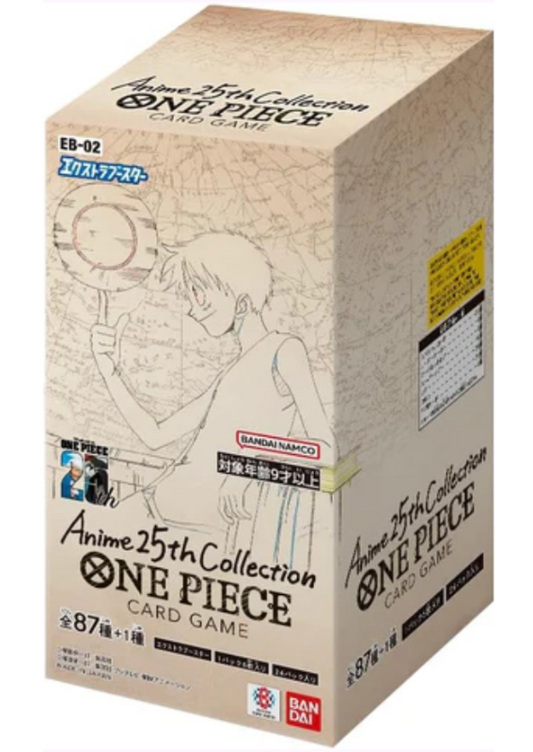 One Piece Card Game 特殊補充包 - EB02「Anime 25th Collection」(原盒)