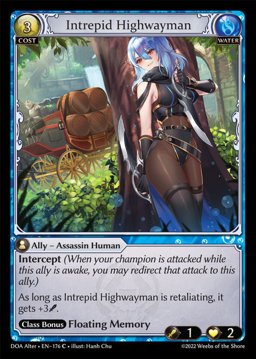 Grand Archive single card - DOA Alter - en-176 - Intrepid Highwayman(C)