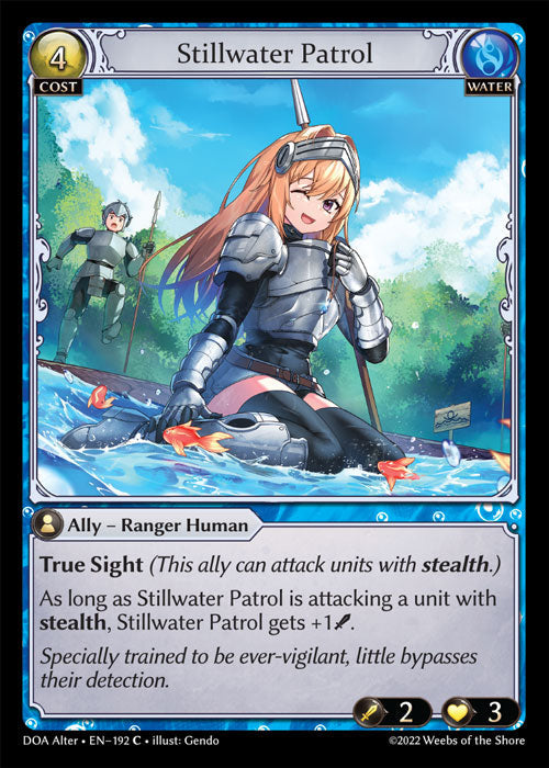 Grand Archive single card - DOA Alter - en-192 - Stillwater Patrol(C)