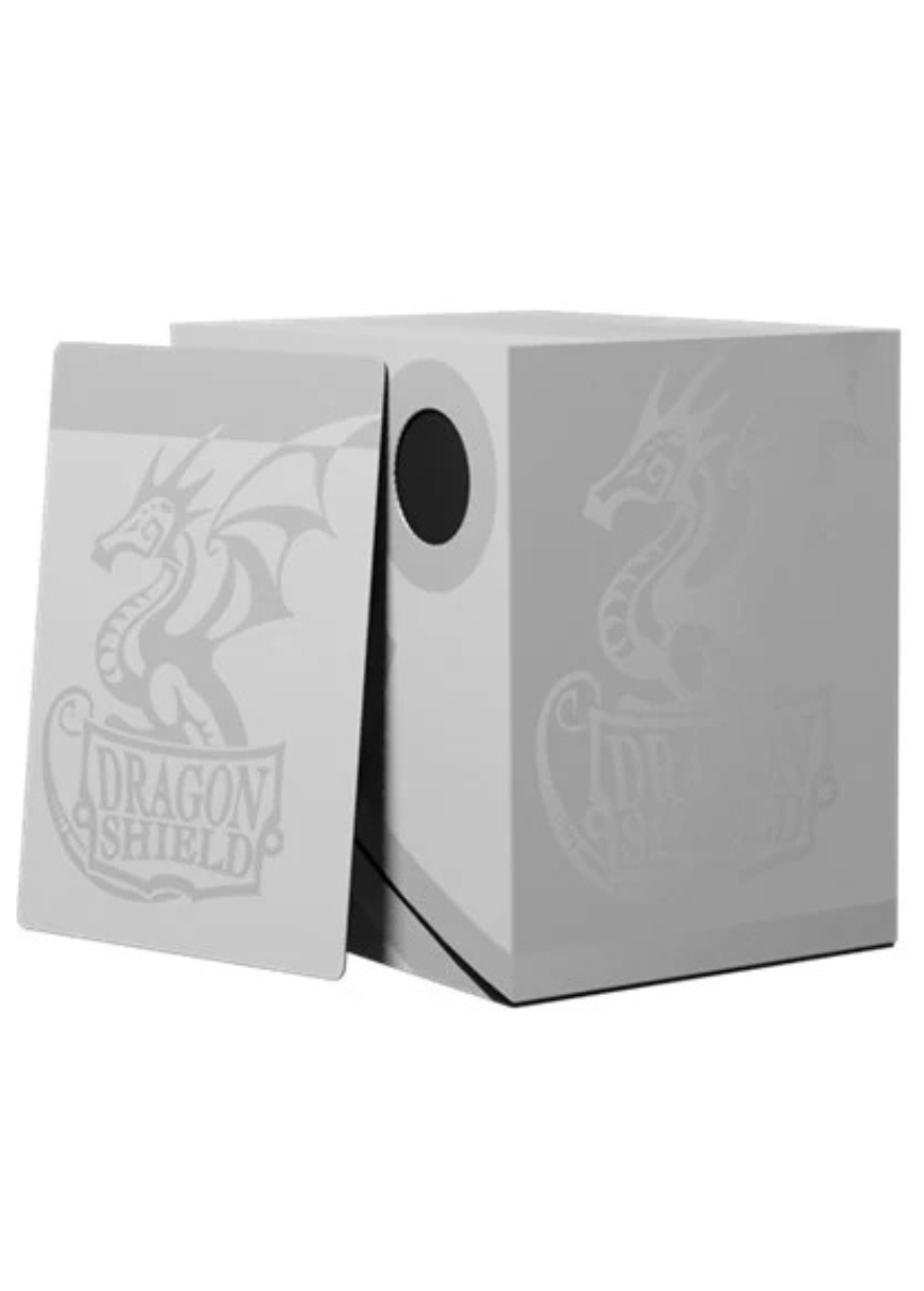 Dragon Shield Double Shell - Ashen White