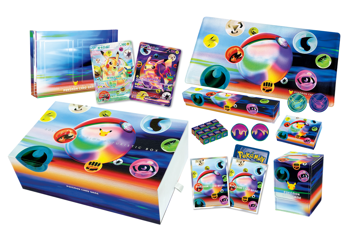 Pokémon TCG 超級進化 FUTURISTIC BOX - M6a 「30th CELEBRATION」(繁中)(保單)