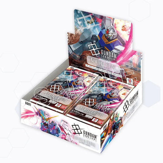Gundam Card Game Booster - GD01 Newtype Rising(原盒)