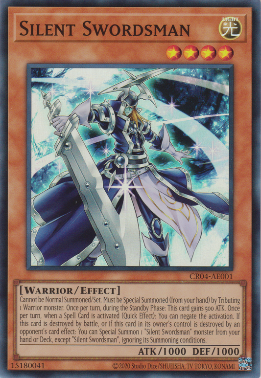 [遊戲王] 沉默的劍士 沉默劍士 / 沈黙の剣士－サイレント・ソードマン / Silent Swordsman-Trading Card Game-TCG-Oztet Amigo