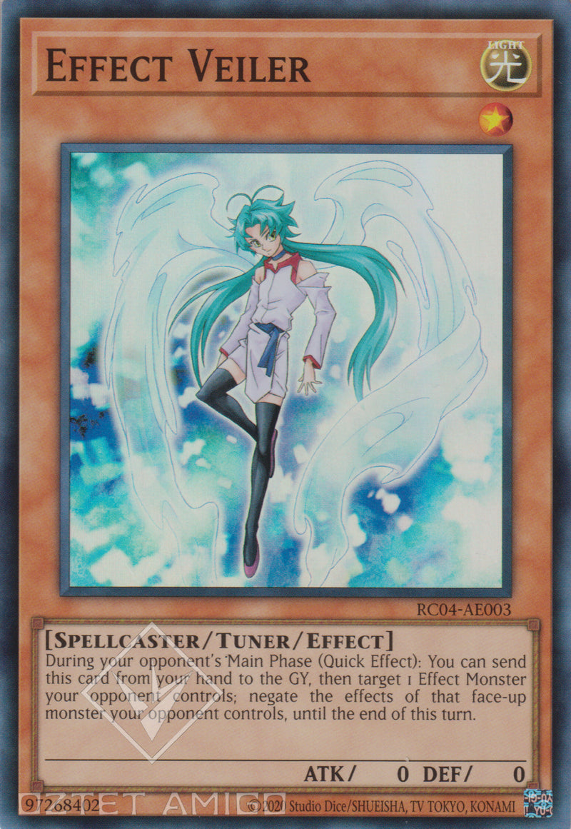 [遊戲王亞英版] 效果分隔士 / エフェクト·ヴェーラー / Effect Veiler-Trading Card Game-TCG-Oztet Amigo