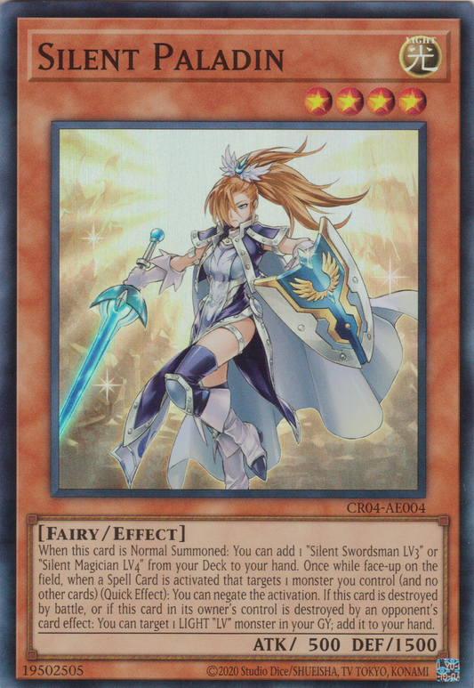 [遊戲王] 沉默的魔導劍士 魔導聖騎士 / 沈黙の魔導剣士－サイレント・パラディン / Silent Paladin-Trading Card Game-TCG-Oztet Amigo