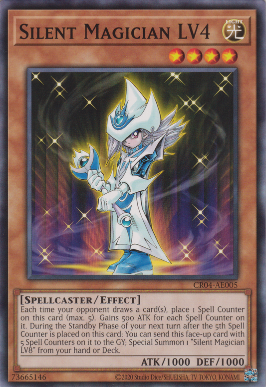 [遊戲王] 沉默魔術師 LV4 / サイレント·マジシャン LV４/ Silent Magician LV4-Trading Card Game-TCG-Oztet Amigo