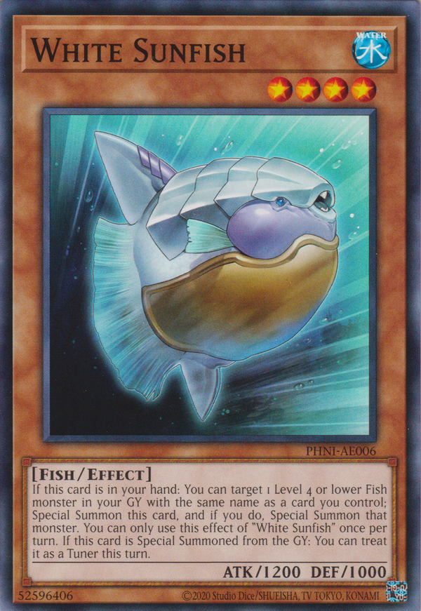 [遊戲王亞英版] 白曼波 / 白曼波 / White Sunfish-Trading Card Game-TCG-Oztet Amigo