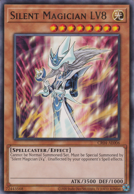 [遊戲王] 沉默魔術師 LV8 / サイレント·マジシャン LV8  / Silent Magician LV8-Trading Card Game-TCG-Oztet Amigo