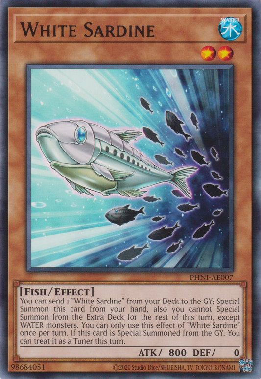 [遊戲王亞英版] 白鰯 / 白鰯 / White Sardine-Trading Card Game-TCG-Oztet Amigo
