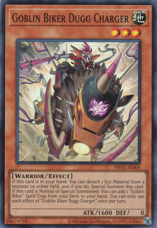 [遊戲王亞英版] 百鬼羅剎 特攻達古 / 百鬼羅刹 特攻ダグ / Goblin Biker Dugg Charger-Trading Card Game-TCG-Oztet Amigo