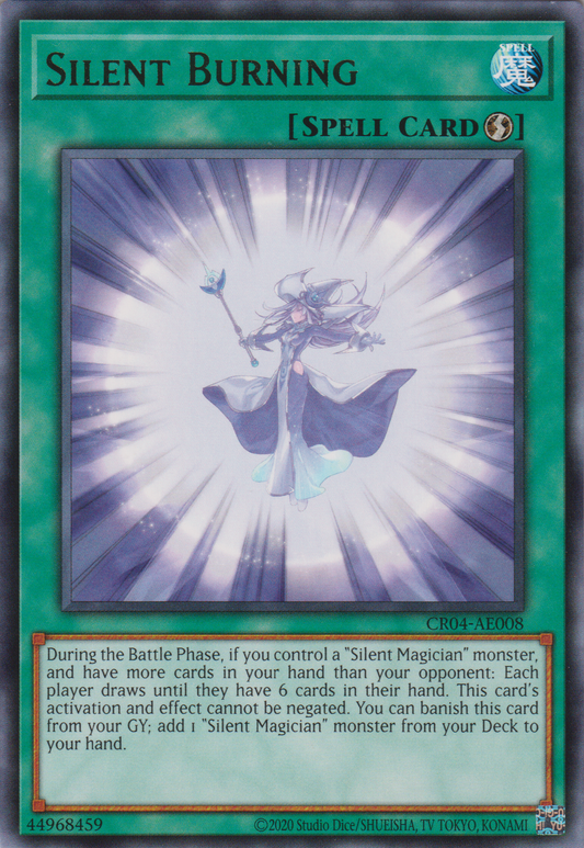 [遊戲王亞英版] 沉默燃燒 / サイレント・バーニング  / Silent Burning-Trading Card Game-TCG-Oztet Amigo