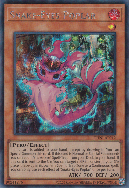 [遊戲王亞英版] 蛇眼的炎燐 / 蛇眼の炎燐 / Snake-Eyes Poplar-Trading Card Game-TCG-Oztet Amigo