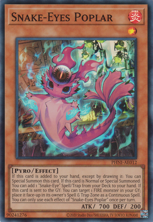 [遊戲王亞英版] 蛇眼的炎燐 / 蛇眼の炎燐 / Snake-Eyes Poplar-Trading Card Game-TCG-Oztet Amigo
