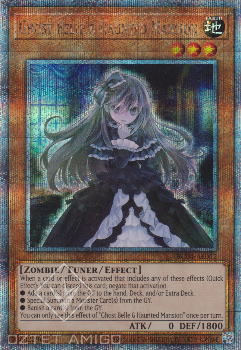 [遊戲王亞英版] 屋敷童 / 屋敷わらし / Ghost Belle & Haunted Mansion-Trading Card Game-TCG-Oztet Amigo