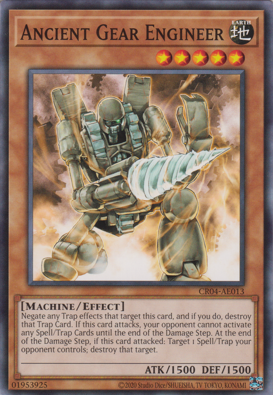 [遊戲王亞英版] 古代的機械工兵 / 古代の機械工兵 / Ancient Gear Engineer-Trading Card Game-TCG-Oztet Amigo