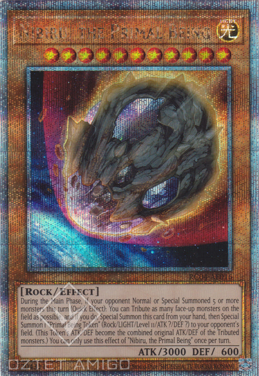 [遊戲王亞英版] 原始生命態尼比魯 / 原始生命態ニビル / Nibiru, the Primal Being-Trading Card Game-TCG-Oztet Amigo