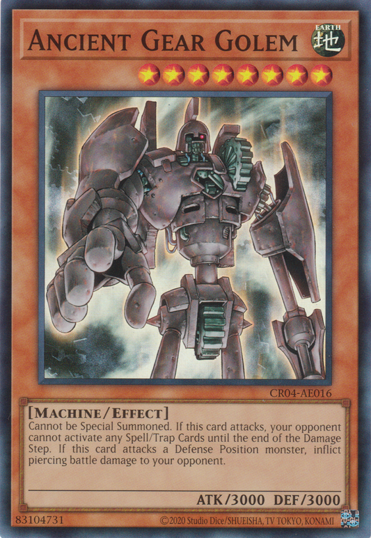 [遊戲王亞英版] 古代的機械巨人 / 古代の機械巨人 / Ancient Gear Golem-Trading Card Game-TCG-Oztet Amigo