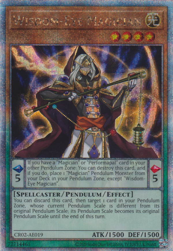 [遊戲王亞英版] 慧眼的魔術師 / 慧眼の魔術師 / Wisdom-Eye Magician-Trading Card Game-TCG-Oztet Amigo