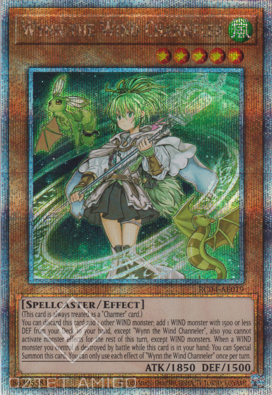 [遊戲王亞英版] 風靈媒師薇恩 / 風霊媒師ウィン / Wynn the Wind Channeler-Trading Card Game-TCG-Oztet Amigo