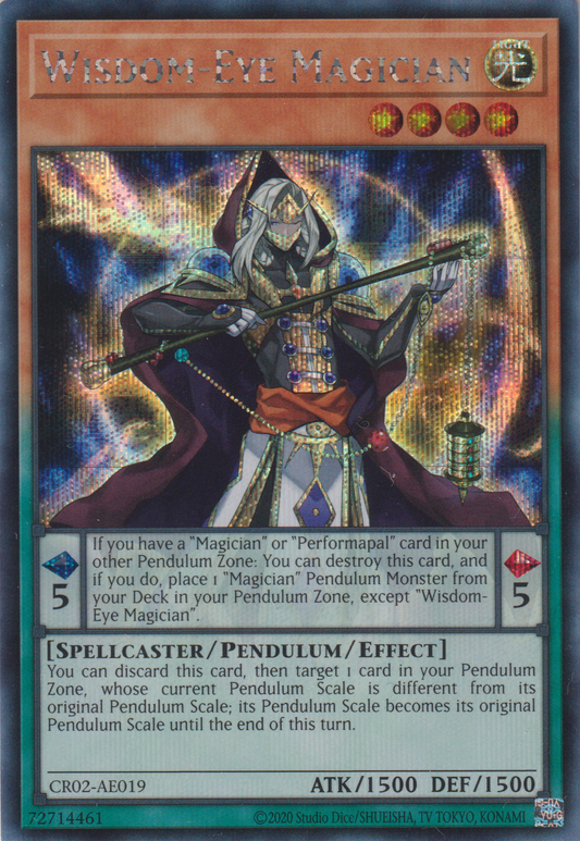 [遊戲王亞英版] 慧眼的魔術師 / 慧眼の魔術師 / Wisdom-Eye Magician-Trading Card Game-TCG-Oztet Amigo