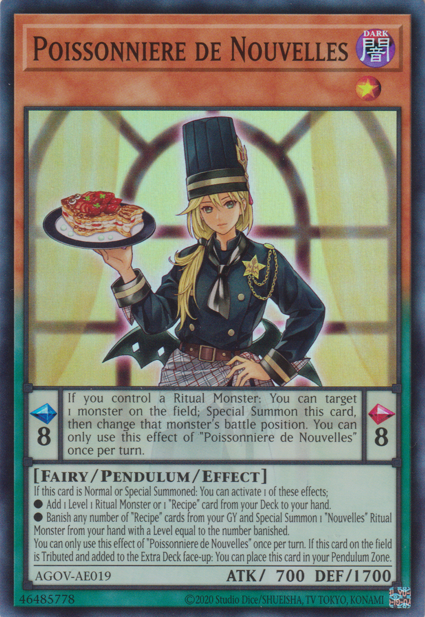 [遊戲王亞英版] 魚料理 新潮廚師 / ポワソニエル・ド・ヌーベルズ / Poissoniere de Nouvelles-Trading Card Game-TCG-Oztet Amigo