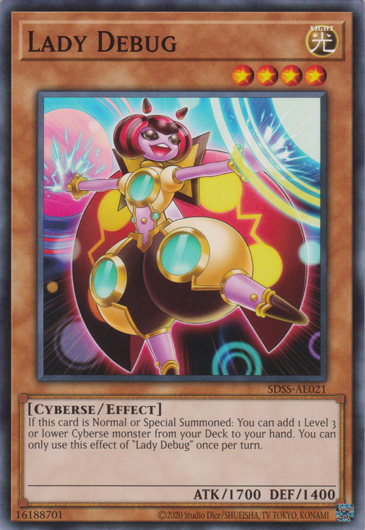 [遊戲王亞英版] 瓢蟲除錯者 / レディ・デバッガー / Lady Debug-Trading Card Game-TCG-Oztet Amigo