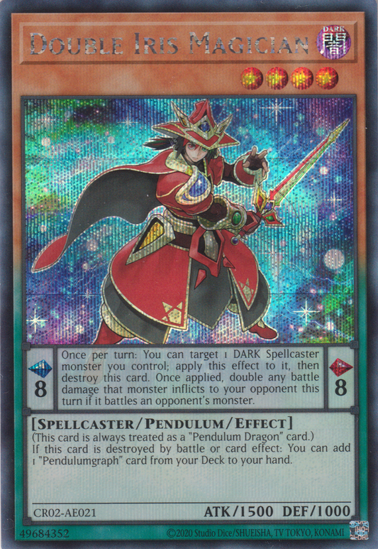 [遊戲王亞英版] 虹彩的魔術師 / 虹彩の魔術師 / Double Iris Magician-Trading Card Game-TCG-Oztet Amigo