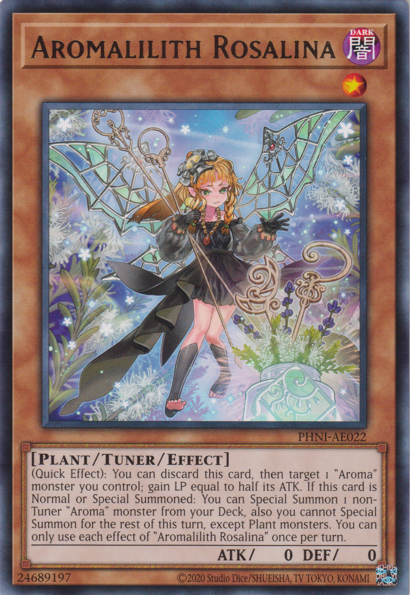 [遊戲王亞英版] 芳香魔女 沼澤白千層 / アロマリリス－ロザリーナ / Aromalilith Rosalina-Trading Card Game-TCG-Oztet Amigo