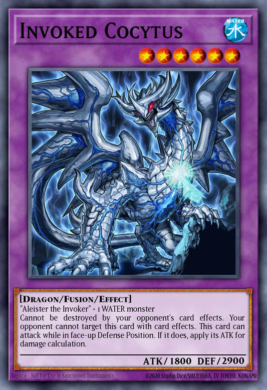 [遊戲王亞英版] 召喚獸 科庫托斯 / 召喚獣コキュートス / Invoked Cocytus-Trading Card Game-TCG-Oztet Amigo