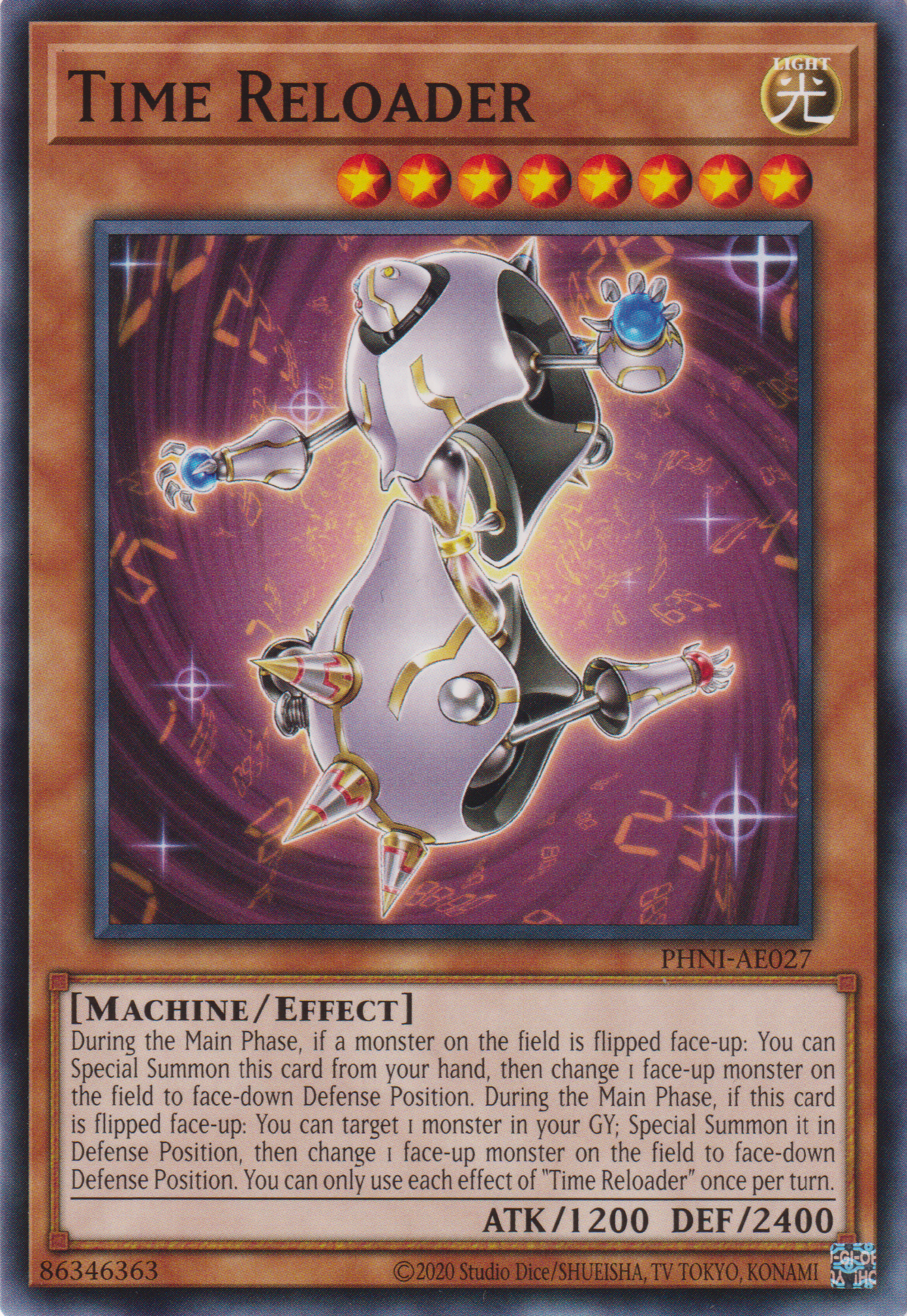 [遊戲王亞英版] 時間倒回者 / タイム・リワインダー / Time Reloader-Trading Card Game-TCG-Oztet Amigo