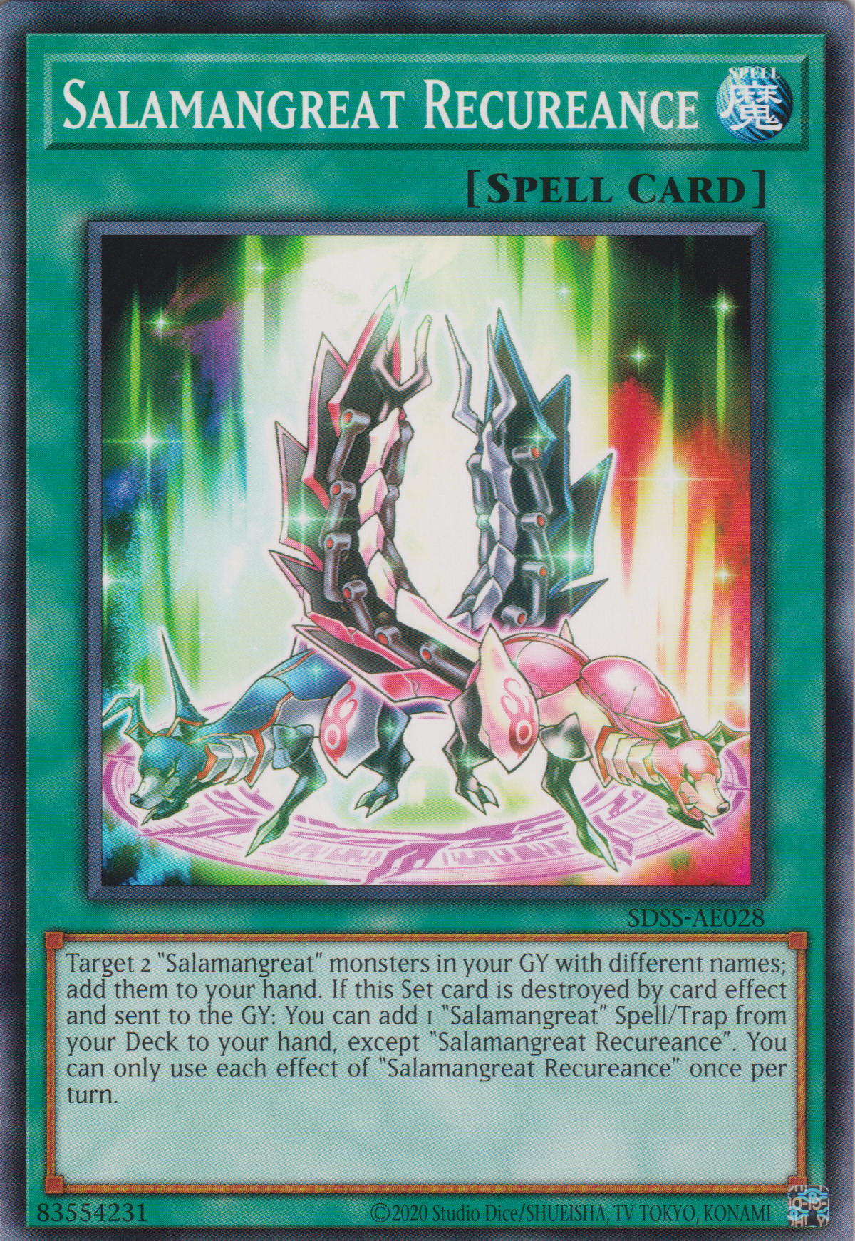 [遊戲王亞英版] 轉生炎獸的再起 / 転生炎獣の再起 / Salamangreat Recureance-Trading Card Game-TCG-Oztet Amigo