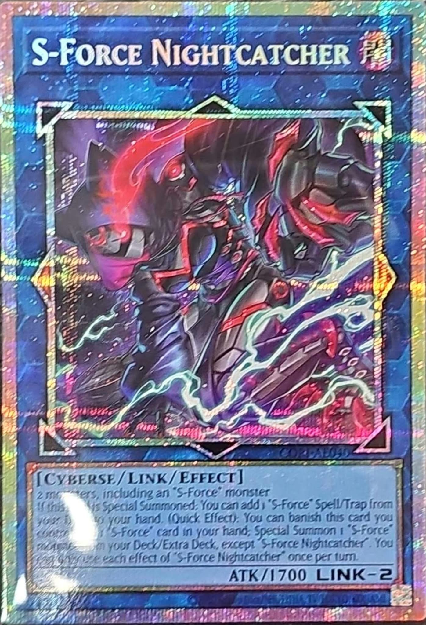 [遊戲王] CORI-AE040 / S-Force 夜之殺戮者 / Ｓ－Ｆｏｒｃｅ ナイトスレイヤー / S-Force Nightcatcher / PSER