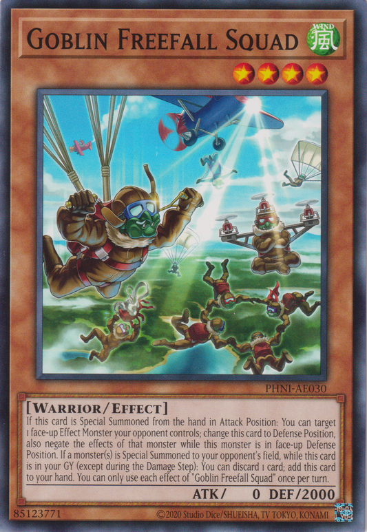[遊戲王亞英版] 哥布林降下部隊 / ゴブリン降下部隊 / Goblin Freefall Squad-Trading Card Game-TCG-Oztet Amigo