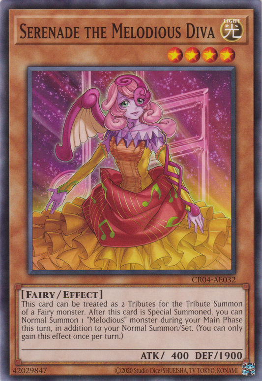 [遊戲王亞英版] 幻奏的音女 塞瑞娜 / 幻奏の音女セレナ / Serenade the Melodious Diva-Trading Card Game-TCG-Oztet Amigo