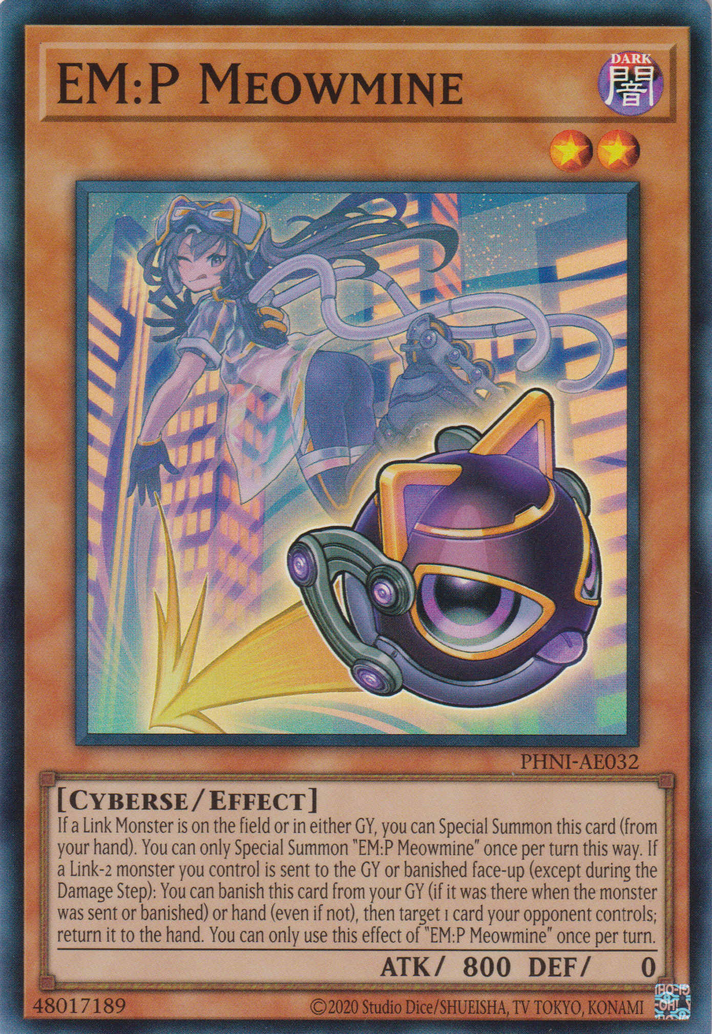 [遊戲王亞英版] EM:P 喵榴彈 / EM：Pグレニャード / EM:P Meowmine-Trading Card Game-TCG-Oztet Amigo