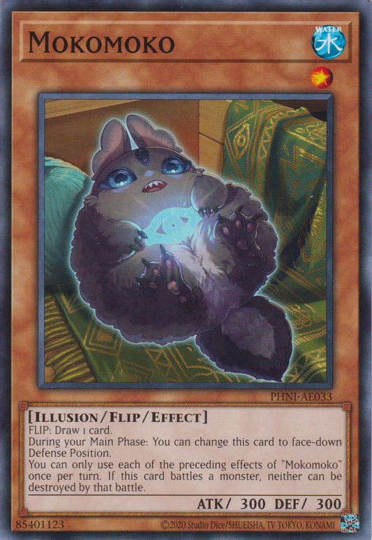 [遊戲王亞英版] 絨毛海獺 / モコモツコ / Mokomoko-Trading Card Game-TCG-Oztet Amigo