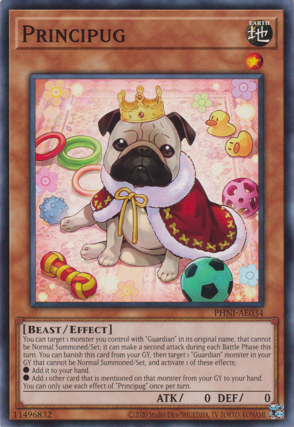 [遊戲王亞英版] 首長巴哥犬 / プリンシパグ / Principug-Trading Card Game-TCG-Oztet Amigo