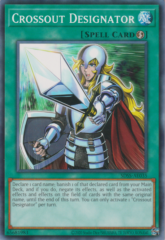 [遊戲王亞英版] 抹殺的指名者 / 抹殺の指名者  / Crossout Designator-Trading Card Game-TCG-Oztet Amigo