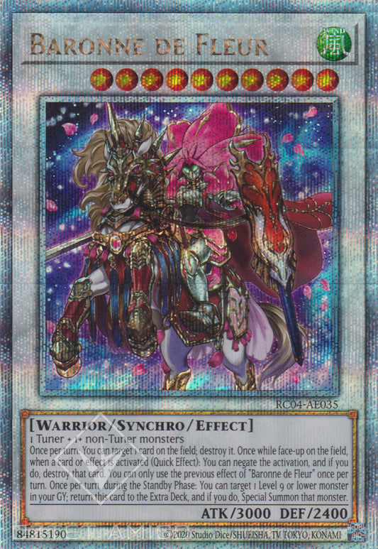 [遊戲王亞英版] 鮮花女爵 / フルール·ド·バロネス / Baronne de Fleur-Trading Card Game-TCG-Oztet Amigo