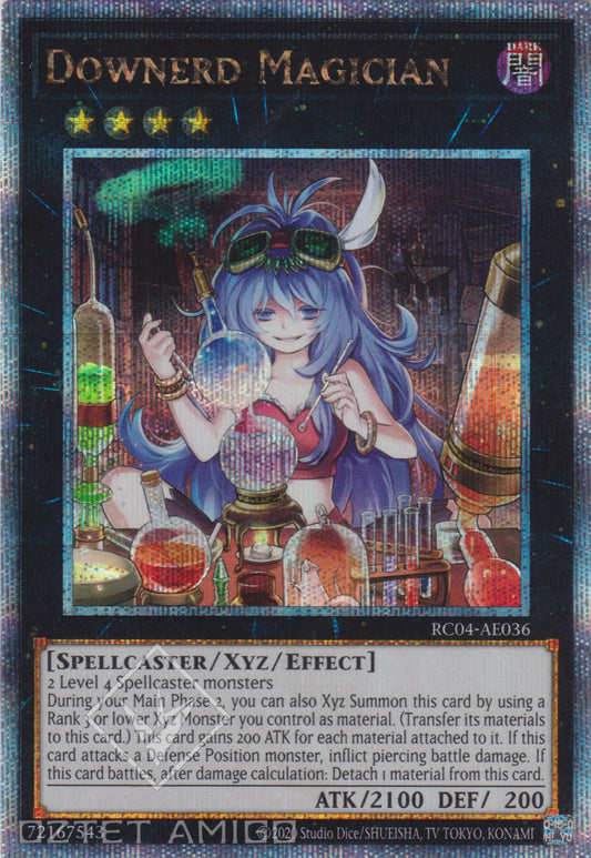 [遊戲王亞英版] 掃興書呆魔術師 / ダウナード・マジシャン / Downerd Magician-Trading Card Game-TCG-Oztet Amigo