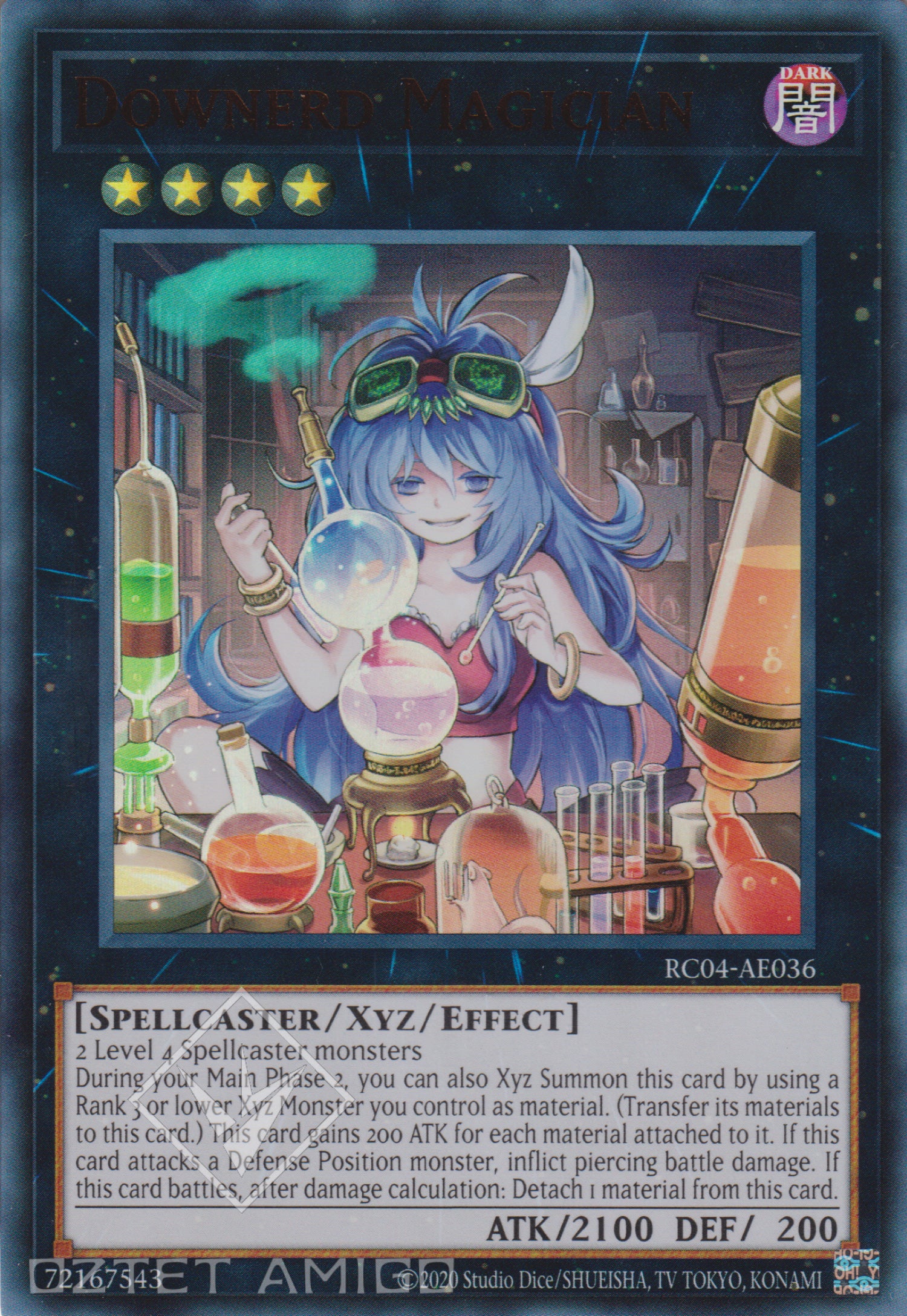 [遊戲王亞英版] 掃興書呆魔術師 / ダウナード・マジシャン / Downerd Magician-Trading Card Game-TCG-Oztet Amigo