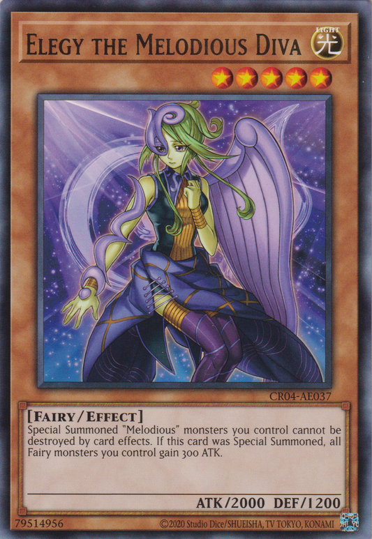 [遊戲王亞英版] 幻奏的音女索娜塔 / 幻奏の音女エレジー / Elegy the Melodious Diva-Trading Card Game-TCG-Oztet Amigo