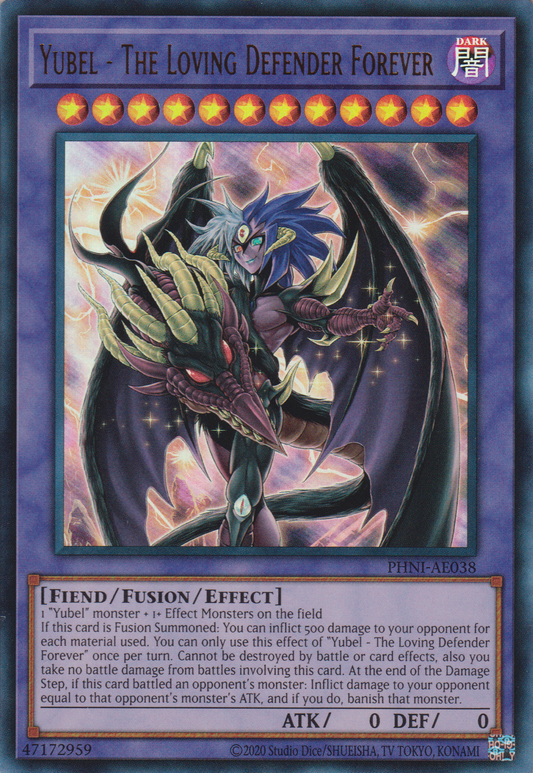 [遊戲王亞英版] 尤貝爾 永遠之愛守護者 / ユベル-Das Ewig Liebe Wächter / Yubel - The Loving Defender Forever-Trading Card Game-TCG-Oztet Amigo