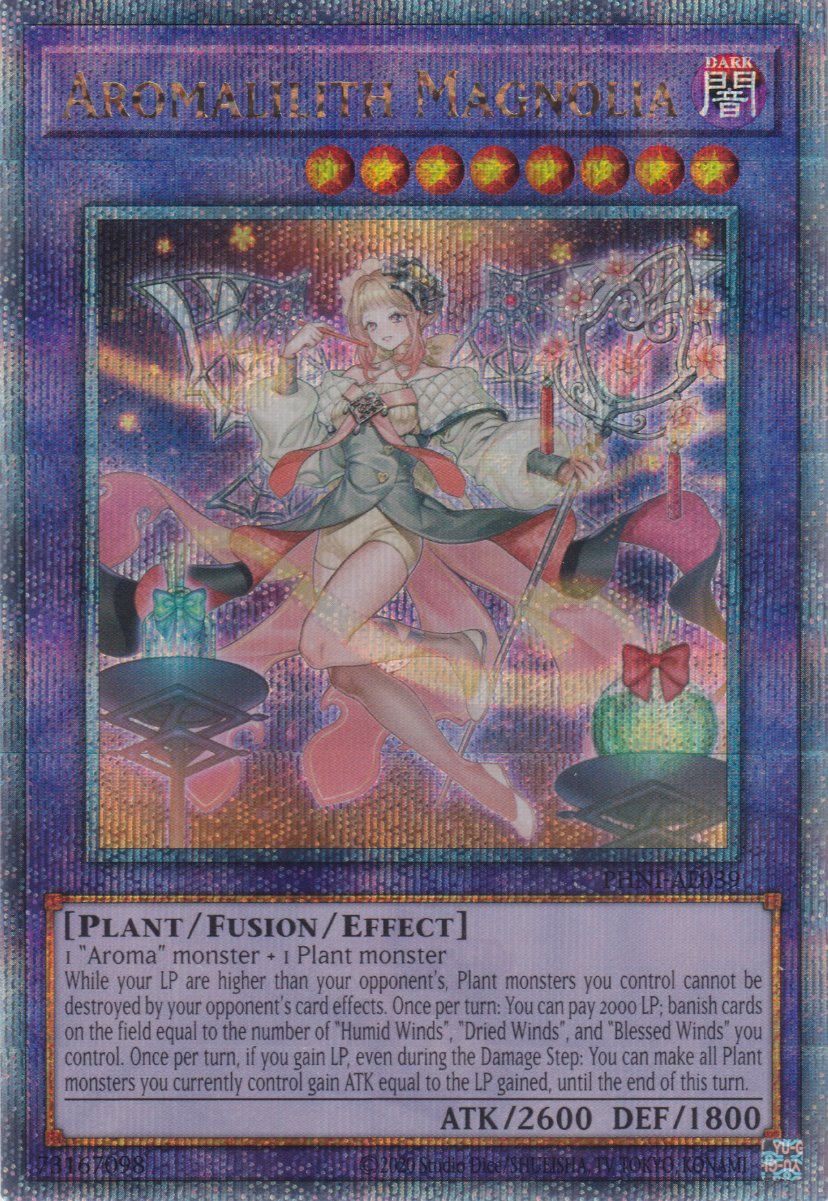 [遊戲王亞英版] 芳香魔女 木蘭 / アロマリリス－マグノリア / Aromalilith Magnolia-Trading Card Game-TCG-Oztet Amigo