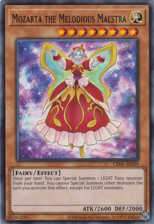 [遊戲王亞英版] 幻奏的音姬 天才之莫扎特 / 幻奏の音姫プロディジー・モーツァルト / Mozarta the Melodious Maestra-Trading Card Game-TCG-Oztet Amigo