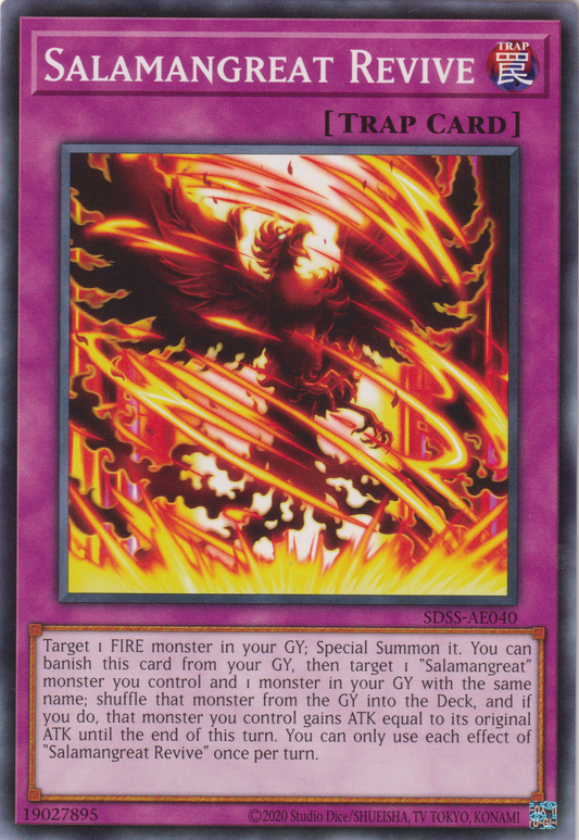 [遊戲王亞英版] 轉生炎獸復甦 / サラマングレイト・リヴァイブ  / Salamangreat Revive-Trading Card Game-TCG-Oztet Amigo