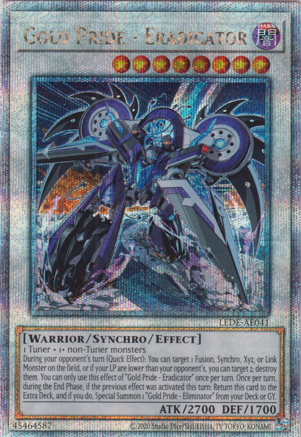 [遊戲王亞英版] 黃金驕傲 殲滅者 / GP－アニヒレーター / Gold Pride - Annihilator-Trading Card Game-TCG-Oztet Amigo