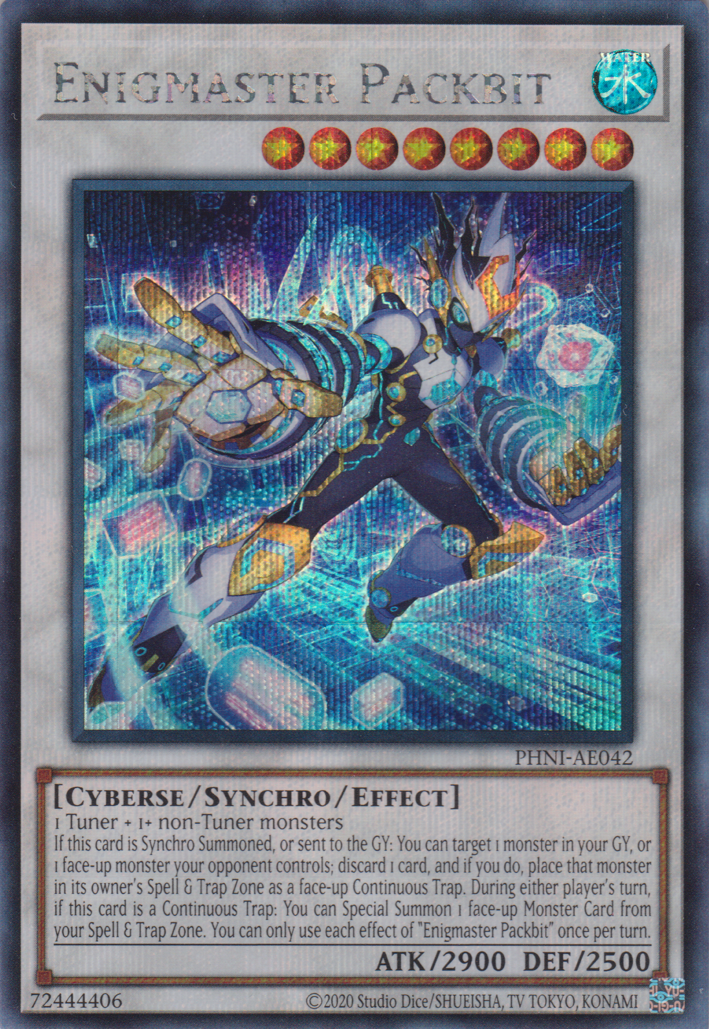 [遊戲王亞英版] 謎之大師 緊縮位壓縮 / エニグマスター・パックビット / Enigmaster Packbit-Trading Card Game-TCG-Oztet Amigo