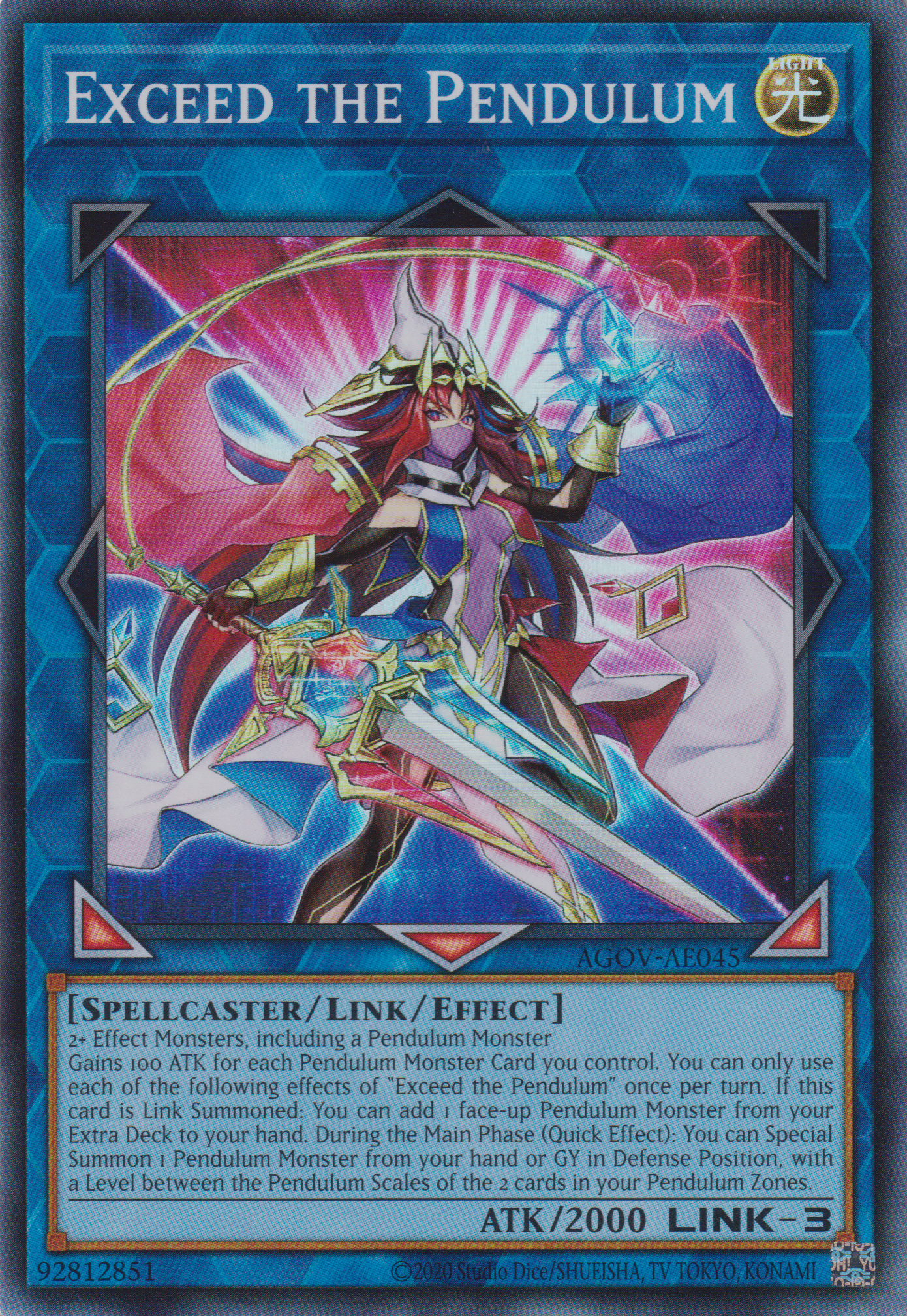 [遊戲王亞英版] 奇蹟的魔導劍士 / 奇跡の魔導剣士 / Exceed the Pendulum-Trading Card Game-TCG-Oztet Amigo
