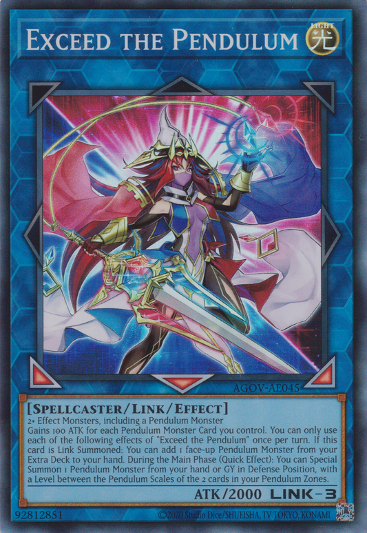 [遊戲王亞英版] 奇蹟的魔導劍士 / 奇跡の魔導剣士 / Exceed the Pendulum-Trading Card Game-TCG-Oztet Amigo